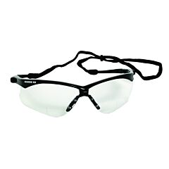 Kleenguard 28621 Nemesis Rx Readers Safety Glasses, Black Frame, +1.5 Clear Lens, 1/Each