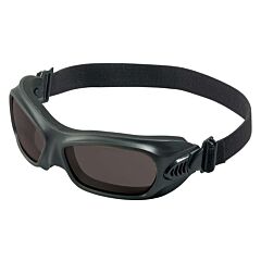 Kleenguard 20526 V80 Wildcat Safety Goggles, Black Frame, Smoke Anti-Fog Lenses, 1/Each