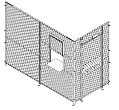 Spaceguard Fl2Dc051008 Driver/Warehouse Access Control Cages