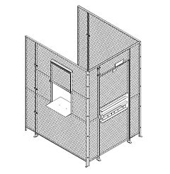 Spaceguard Fl3Dc050608 Driver/Warehouse Access Control Cages