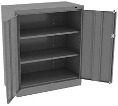 Tennsco 4218-Mgy Standard Counter & Desk High Cabinet