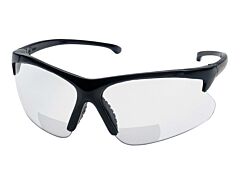 Kleenguard 19878 V60 30-06 Rx Readers Prescription Safety Glasses, Black Frame, Clear Hardcoated Lenses With +1.5 Diopters, 1/Each