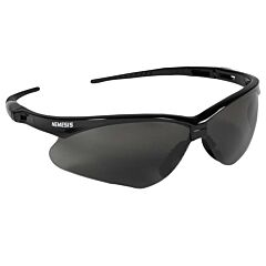 Kleenguard 22475 Nemesis Safety Glasses, Black Frame, Smoke Anti-Fog Lens, 1/Each