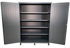 Valley Craft 89113 14 Gauge Heavy Duty Bin & Shelf Cabinet
