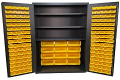 Valley Craft 89119 14 Gauge Heavy Duty Bin & Shelf Cabinet