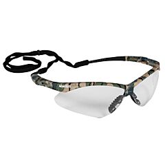 Kleenguard 22608 Nemesis Safety Glasses, Camo Frame, Clear Anti-Fog Lens, 1/Each