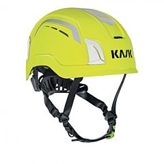 Kask Whe000100-221 Zenith X2 Air Hi-Viz, Type I And Ii Safety Helmet With Chin Strap, Hi-Viz Yellow