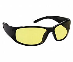 Kleenguard 21305 Smith & Wesson Elite Safety Glasses, Black Frame, Amber Anti-Fog Lens, 1/Each