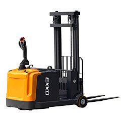 Ekko Ek14 Counterbalanced Walkie Stacker 3300 Lb Capacity, 118" Lift Height