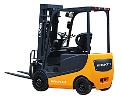 Ekko Ek20R 4 Wheel Electric Forklift, 4500 Lb Capacity, 216" Lift Height 48V