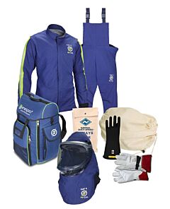 Enespro Enarc40Kit-4X11 Apex 40 Cal Kit Lf Hood, Gloves, Blue, Size 4X-Large