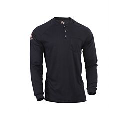 Drifire Tee-Hxn-Hn-Xlt Helix Fr Long Sleeve 12 Cal Henley, Navy, Size X-Large / Tall