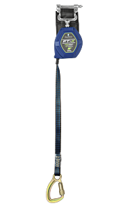 Falltech 84108Sp8 8' Edgecore Ft-X Tie-Back Class 2 Leading Edge Srl, Single-Leg With Steel 5K Carabiner