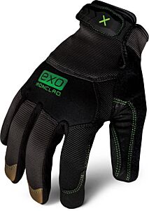 Ironclad Exo2-Mlr-06-Xxl Exo Pro Leather Reinforced Gloves, Neoprene Knuckle Impact Protection, Black, Size 2X-Large