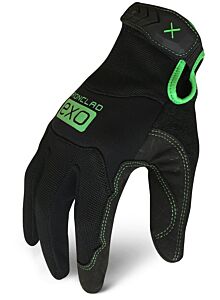Ironclad Exo2-Mpre-04-L Exo Pro Reinforced Gloves, Neoprene Knuckle Impact Protection, Black, Size Large