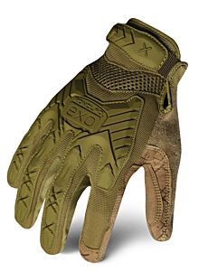 Ironclad Exot-Iodg-03-M Exo Tactical Operator Impact Gloves, Tpr Impact Protection, Od Green, Size Medium