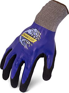 Ironclad R-Hdr-05-Xl Hydro Gloves, Liquid Proof, Touchscreen, Blue, Size X-Large