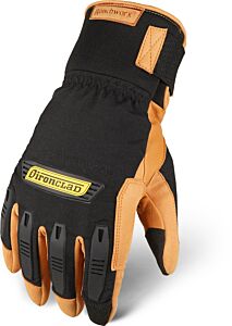Ironclad Rwcc-04-L Ranchworx Cold Condition Gloves, Water Resistant, Black & Tan, Size Large
