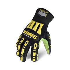Ironclad Sdx2Wc-07-Xxxl Kong Waterproof Cut A5 Gloves, Impact Protection, Black & Green, Size 3X-Large
