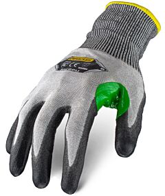 Ironclad Skc2Pu-01-Xs Command A2 Pu Knit Gloves, Touchscreen, Vend Packed, Gray, Size X-Small