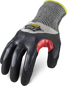 Ironclad Skc5Sn-04-L Command A5 Sandy Nitrile Gloves, Touchscreen, Vend Packed, Black, Size Large