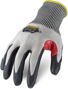 Ironclad Skc6Fn-01-Xs Command A6 Fn Knit Gloves, Touchscreen, Vend Packed, Black, Size X-Small