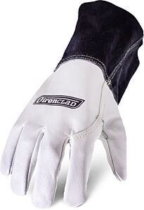 Ironclad Wtig-04-L Tig Welder Gloves, Abrasion Resistant, Black & White, Size Large