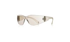 Ironclad G61002 Visitor Safety Glasses, Anti-Scratch/Anti-Fog, Mirror Lens