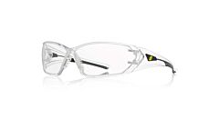 Ironclad G61010 Vortex Safety Glasses, Frameless, Anti-Scratch/Anti-Fog, Clear Lens