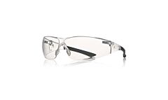 Ironclad G61030 Visitor Safety Glasses, Soft Nose, Anti-Scratch/Anti-Fog, Clear Lens