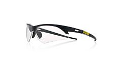 Ironclad G61040 Helio Safety Glasses, Half Frame, Anti-Scratch/Anti-Fog, Clear Lens