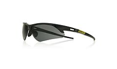 Ironclad G61041 Helio Safety Glasses, Half Frame, Anti-Scratch/Anti-Fog, Smoke Lens