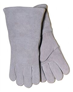 Tillman 1000X 13" Pearl Shoulder Split Cowhide Cotton Lined Stick Welders Gloves, Size X-Large