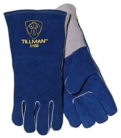 Tillman 1100 Cowhide Stick Gloves, Size Large, 1/Pair