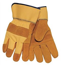 Tillman 1500Ypp Cowhide/Canvas Work Gloves, Size Large, 1/Pair
