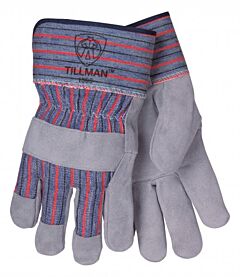 Tillman 1505 Cowhide/Canvas Work Gloves, 1/Pair