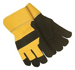 Tillman 1573 Cowhide/Canvas Winter Gloves, Large, 1/Pair