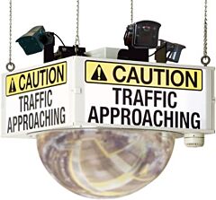 Accuform Prm104 Traffic Alert Mirror System, 4 Way Sensor