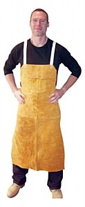 Tillman 4242 Leather Bib Apron, 24" X 42"