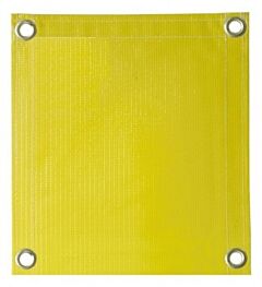 Tillman 6111066 Welding Curtain 6X6' Yellow W/Frame 18-Gauge