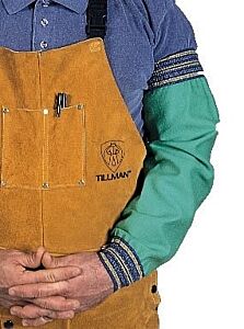 Tillman 6216 Sleeve 9-Oz Fire Resist Cttn Green W/2.5" Elastic Ends