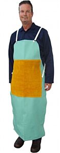 Tillman 6248Fdlp 24X48 Grn Bib Apr W/ Leather Patch