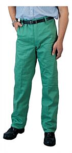 Tillman 67003230 Green Cotton Fr-7A Flame Retardant Pants With Zipper Closure, Size 32 X 30