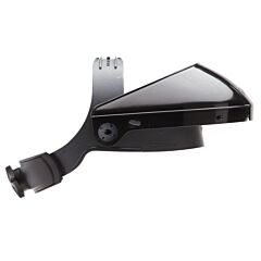 Dynamic 251-Ephg300R Headgear For Face Protection With Ratchet Suspension, Black, Size One Size