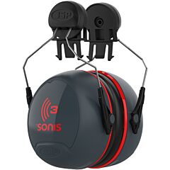 Jsp 262-Aeb040-Cm Cap Mounted Passive Ear Muff - Nrr 29, Dark Gray, Size One Size
