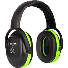 Pip 263-V1Hb V1 Passive Ear Muff With Adjustable Headband - Nrr 23, Neon Green, Size One Size