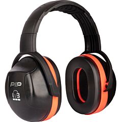Pip 263-V3Hb V3 Passive Ear Muff With Adjustable Headband - Nrr 29, Neon Red, Size One Size