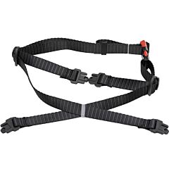 Pip 280-Hp1491Cs Traverse Replacement 4- Point Chin Strap, Black, Size One Size
