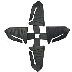 Pip 280-Hp1491Lcg Traverse Lamp Clip Kit - 4 Clips Per Each, Black, Size One Size