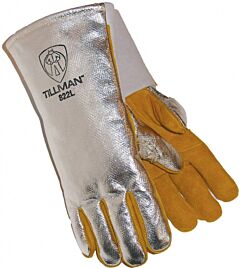 Tillman 822-L Ack/Cowhide High Heat Gloves, Size Large, 1/Pair